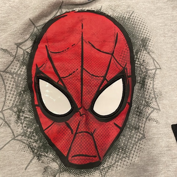 Kids Marvel Spiderman Hoodie.  Size 7 - Picture 3 of 4